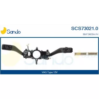 Commutateur de colonne de direction SANDO SCS73021.0