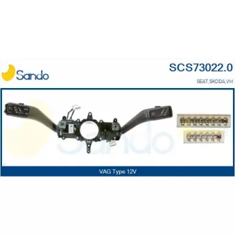 Commutateur de colonne de direction SANDO SCS73022.0