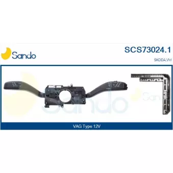 Commutateur de colonne de direction SANDO SCS73024.1