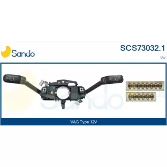 Commutateur de colonne de direction SANDO SCS73032.1