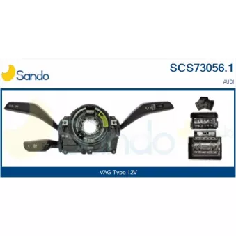 Commutateur de colonne de direction SANDO SCS73056.1