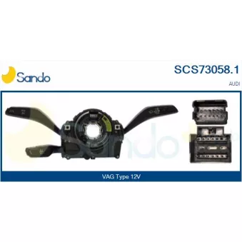 Commutateur de colonne de direction SANDO SCS73058.1