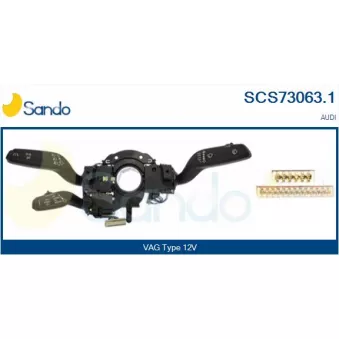 Commutateur de colonne de direction SANDO SCS73063.1