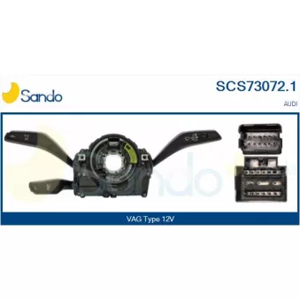 Commutateur de colonne de direction SANDO SCS73072.1