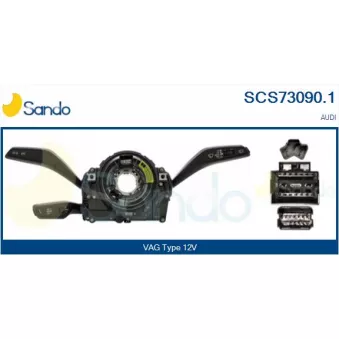 Commutateur de colonne de direction SANDO SCS73090.1