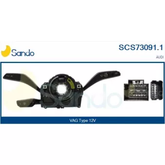 Commutateur de colonne de direction SANDO SCS73091.1