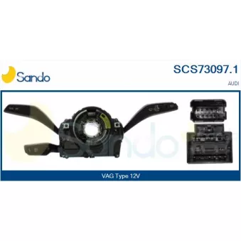 Commutateur de colonne de direction SANDO SCS73097.1