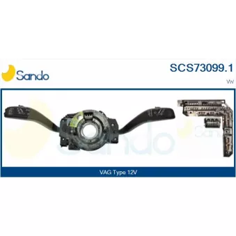 Commutateur de colonne de direction SANDO SCS73099.1
