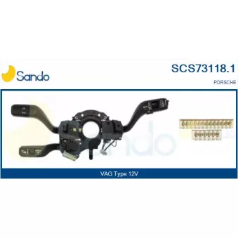 Commutateur de colonne de direction SANDO SCS73118.1