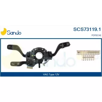 Commutateur de colonne de direction SANDO SCS73119.1