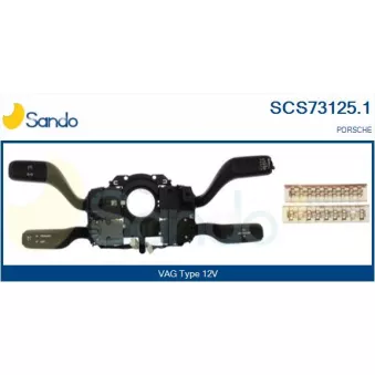 Commutateur de colonne de direction SANDO SCS73125.1