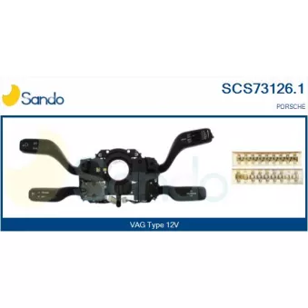 Commutateur de colonne de direction SANDO SCS73126.1