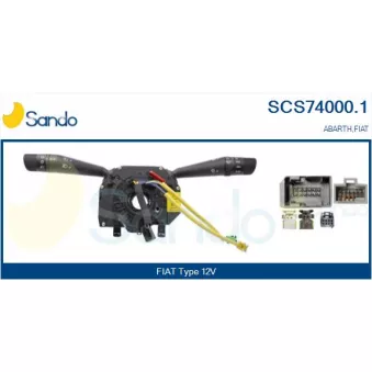 Commutateur de colonne de direction SANDO SCS74000.1