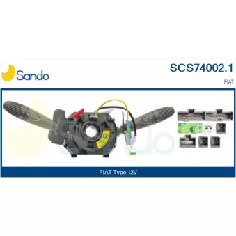 Commutateur de colonne de direction SANDO SCS74002.1