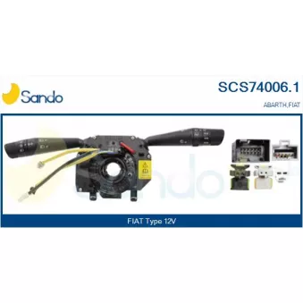 Commutateur de colonne de direction SANDO SCS74006.1