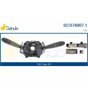 Commutateur de colonne de direction SANDO SCS74007.1