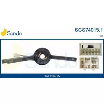 Commutateur de colonne de direction SANDO SCS74015.1