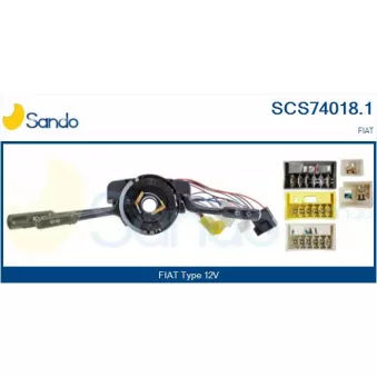 Commutateur de colonne de direction SANDO SCS74018.1