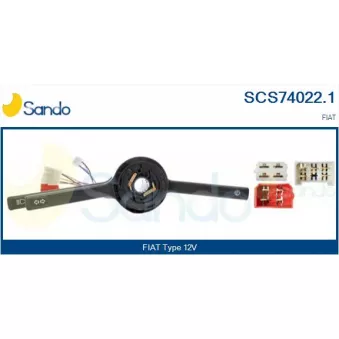 Commutateur de colonne de direction SANDO SCS74022.1