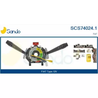 Commutateur de colonne de direction SANDO SCS74024.1