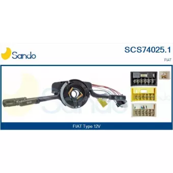 Commutateur de colonne de direction SANDO SCS74025.1