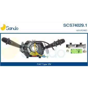Commutateur de colonne de direction SANDO SCS74029.1