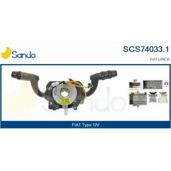 Commutateur de colonne de direction SANDO SCS74033.1