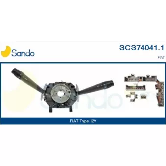 Commutateur de colonne de direction SANDO SCS74041.1