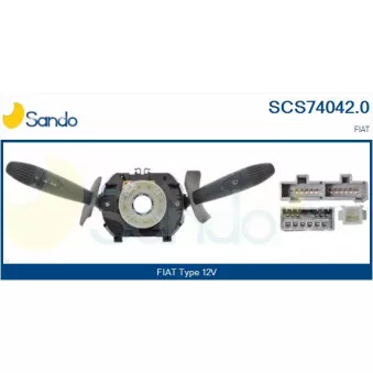 Commutateur de colonne de direction SANDO SCS74042.0