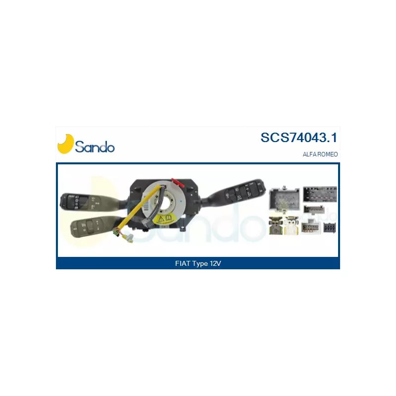 Commutateur de colonne de direction SANDO SCS74043.1
