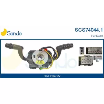 Commutateur de colonne de direction SANDO SCS74044.1