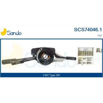 Commutateur de colonne de direction SANDO SCS74046.1