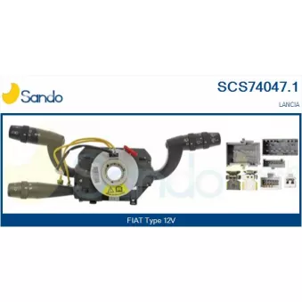 Commutateur de colonne de direction SANDO SCS74047.1