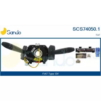 Commutateur de colonne de direction SANDO SCS74050.1