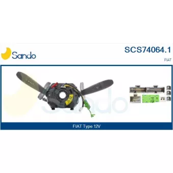 Commutateur de colonne de direction SANDO SCS74064.1