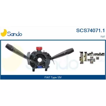 Commutateur de colonne de direction SANDO SCS74071.1