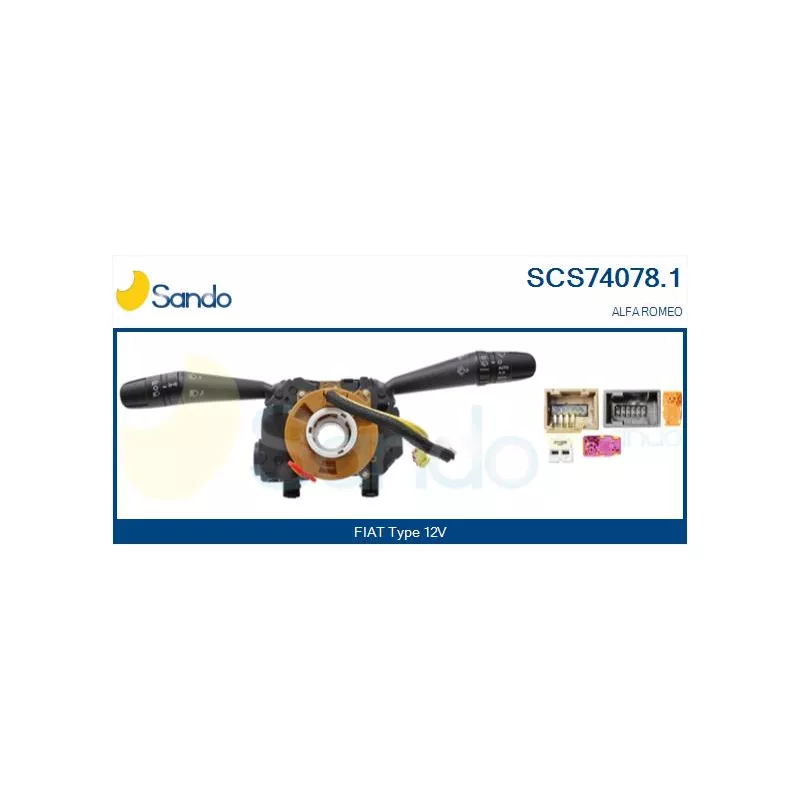 Commutateur de colonne de direction SANDO SCS74078.1
