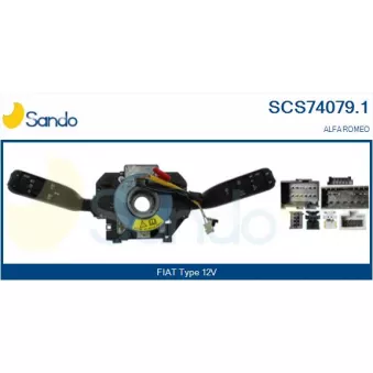 Commutateur de colonne de direction SANDO SCS74079.1