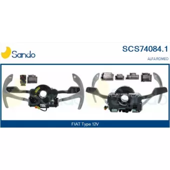 Commutateur de colonne de direction SANDO SCS74084.1