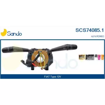 Commutateur de colonne de direction SANDO SCS74085.1