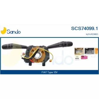 Commutateur de colonne de direction SANDO SCS74099.1