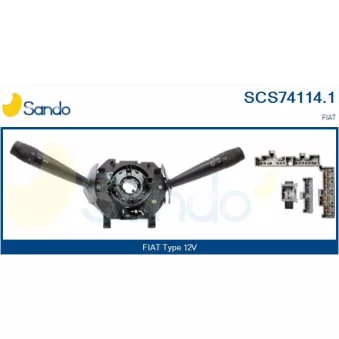 Commutateur de colonne de direction SANDO SCS74114.1