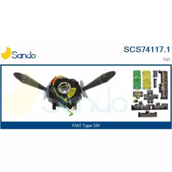 Commutateur de colonne de direction SANDO SCS74117.1