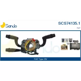 Commutateur de colonne de direction SANDO SCS74135.1