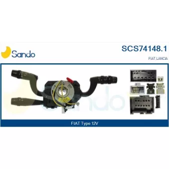 Commutateur de colonne de direction SANDO SCS74148.1