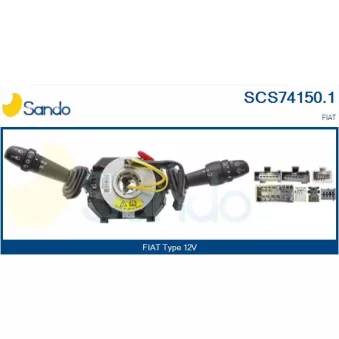 Commutateur de colonne de direction SANDO SCS74150.1