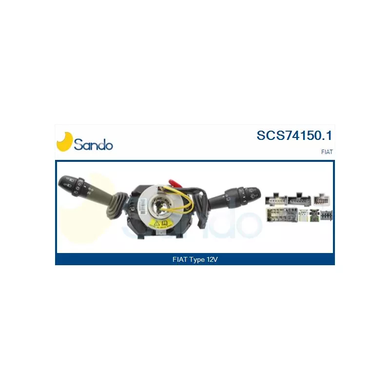 Commutateur de colonne de direction SANDO SCS74150.1