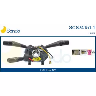 Commutateur de colonne de direction SANDO SCS74151.1
