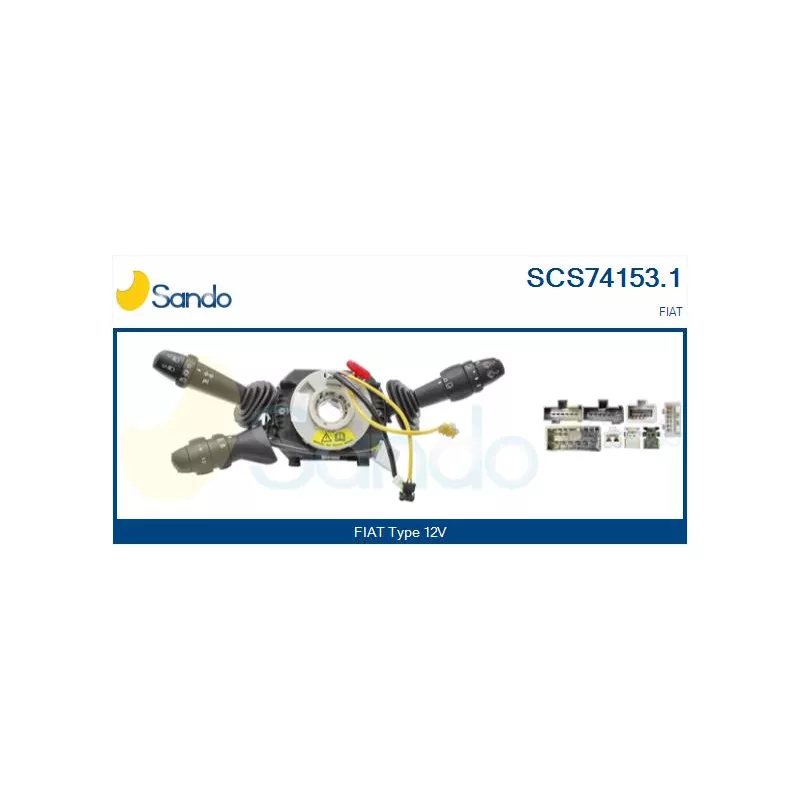 Commutateur de colonne de direction SANDO SCS74153.1