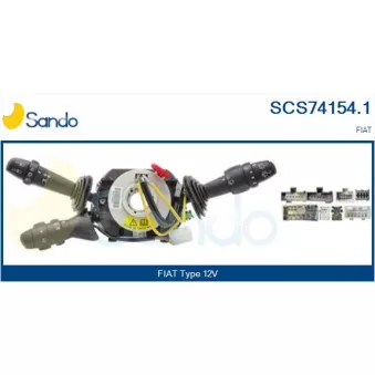 Commutateur de colonne de direction SANDO SCS74154.1